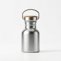 Bamboo Lid Stainless Steel Bottle