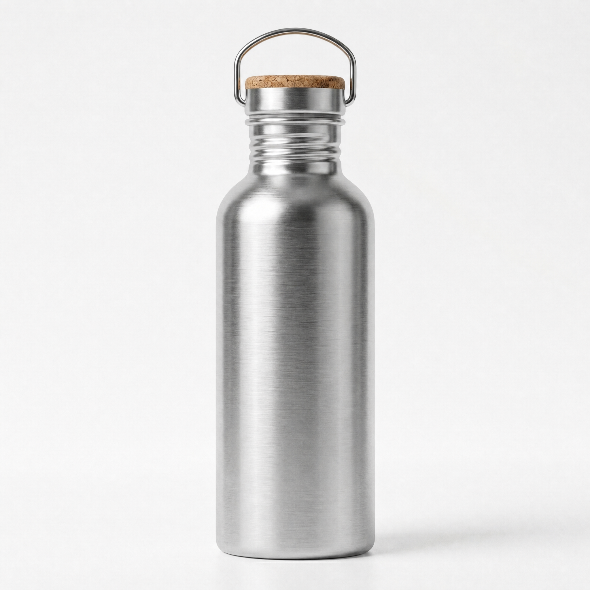 Bamboo Lid Stainless Steel Bottle
